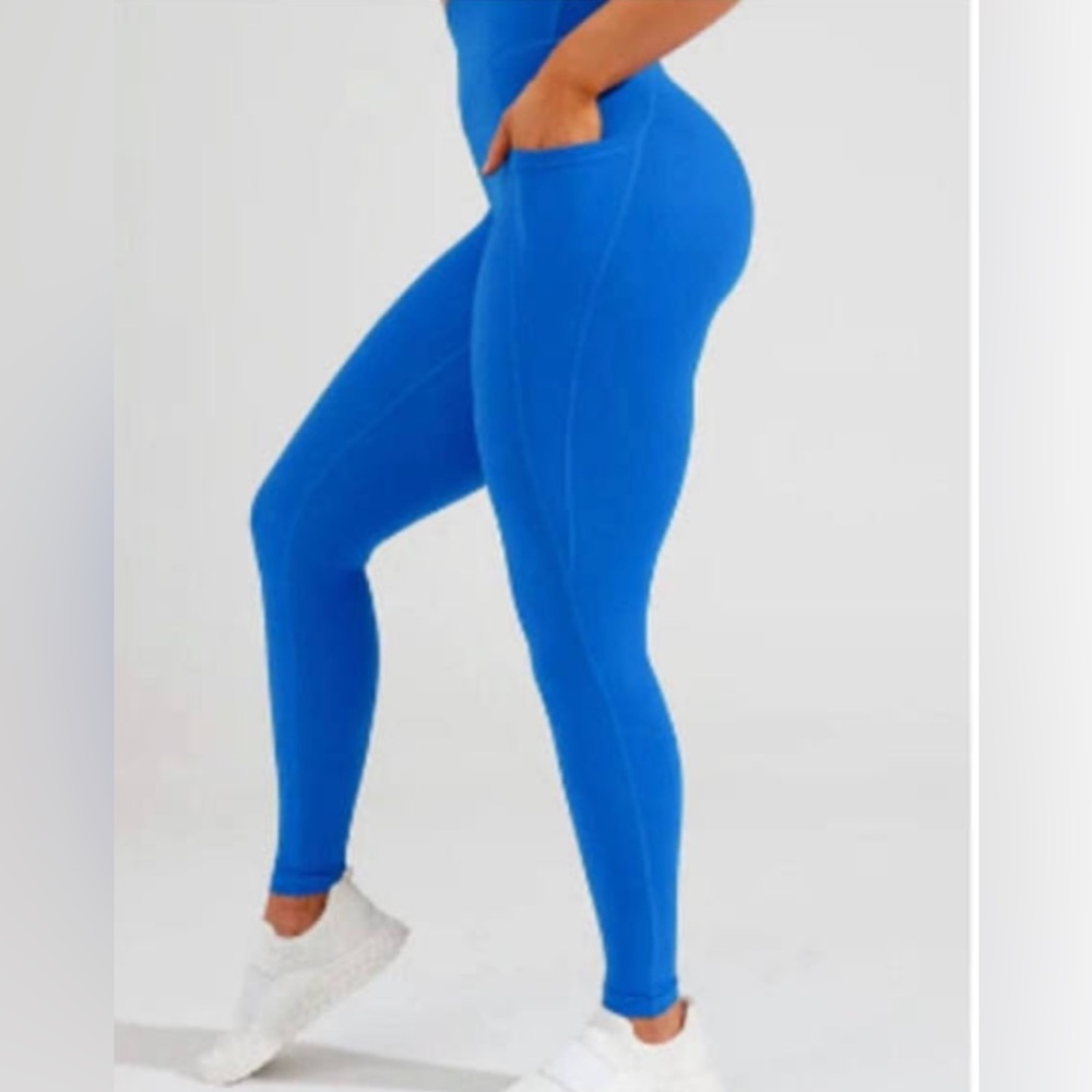Buff Bunny Monarch High Rise Legging - H2O Blue